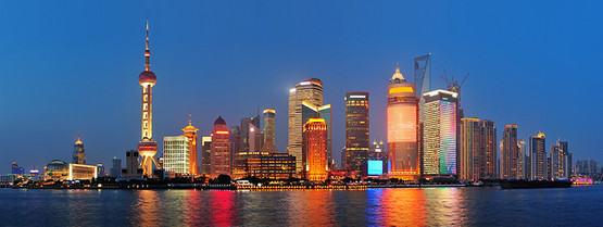 Shanghai: Die Stadt, die niemals schläft; Quelle: Fotolia